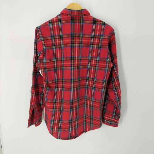 プレンティス Prentiss USA製 チェック コットンネルシャツ メンズ JPN:S